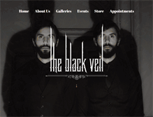 Tablet Screenshot of blackveilstudio.com